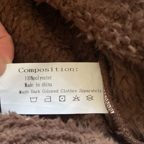 🌟nwt ZAFUL Half Zip Plush Cropped Sweatshirt🌟 - Picture 10 of 12